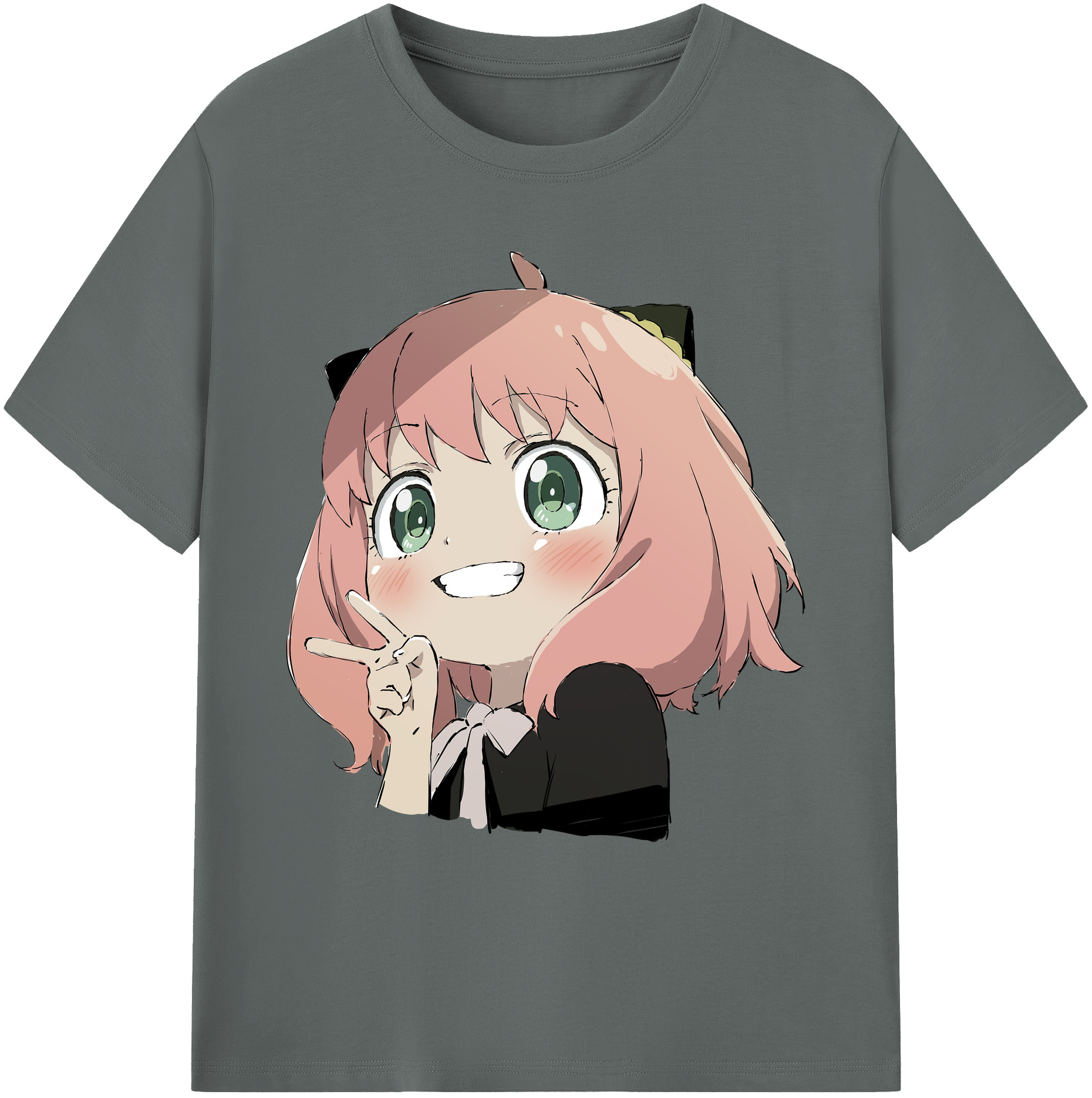 （画像用） SPY×FAMILY间谍家家酒 綿100％ メンズ半袖Tシャツ｜肌触りやわらか＆通気性